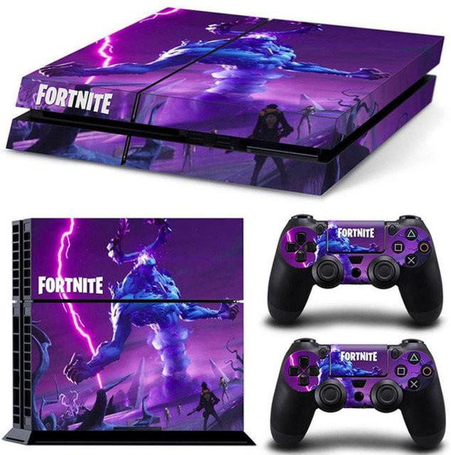 Discover Intime Fortnite Aktivitätskonsole Aufkleber für PlayStation 4 und Controller in Multicolor - Bild 1