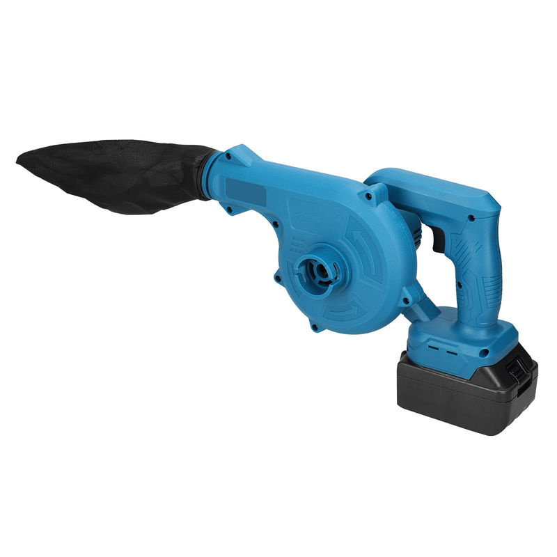 Aimo Wiederaufladbarer 2-in-1 Akku-Laubbläser und Laubsauger in Blau - Bild 2