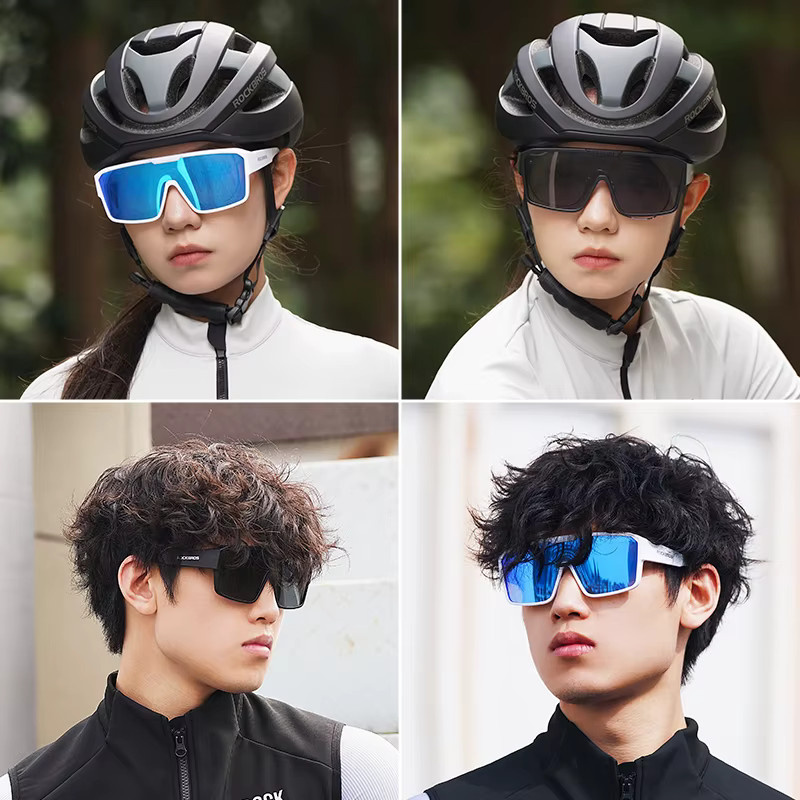 ROCKBROS Sonnenbrille, Vollrand, Kunststoff, polarisiert - Bild 2