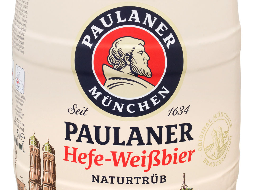 Paulaner Hefe-Weißbier Naturtrüb Fass 5 l - Bild 2