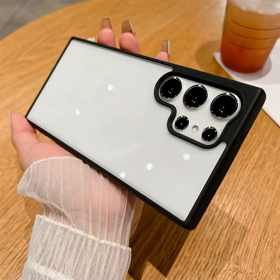 Weiche Silikon-Handyhülle für Samsung Galaxy A-Serie in Schwarz - Bild 2