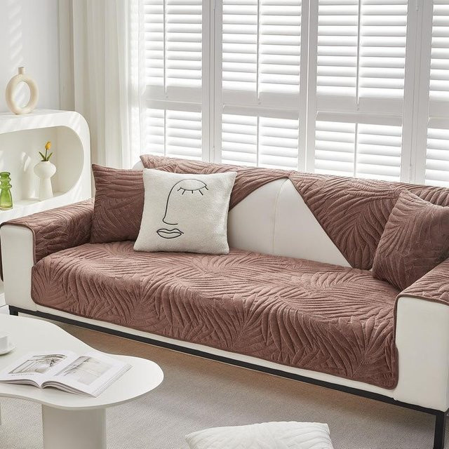 Super Six Sofa Kissen aus niederländischem Samt in Braun, 70 x 70 cm, rutschfest und abnehmbar - Bild 1