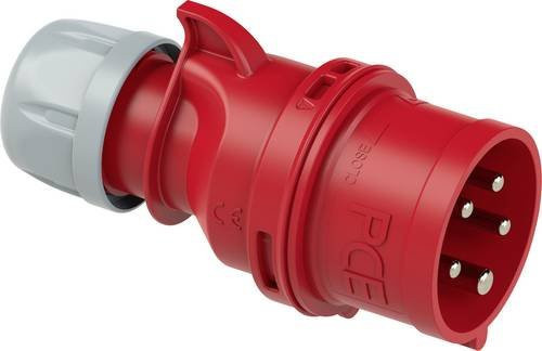 PCE CEE Phasenwender SHARK 7025-6 32A 5-polig 400V rot - Bild 1