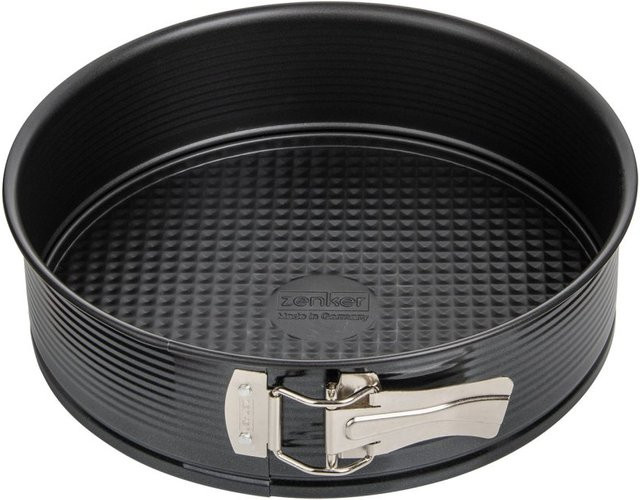 Zenker Springform mit Flachboden Black Metallic, Durchmesser: 24 cm, Antihaftbeschichtung - Bild 1