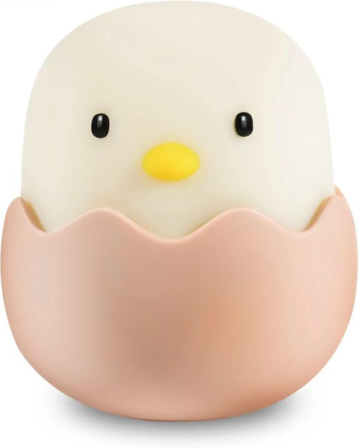 MegaLight Eggy Egg LED Nachtlicht mit Akku, RGBW, dimmbar und Multicolor in Silikon-Design - Bild 1