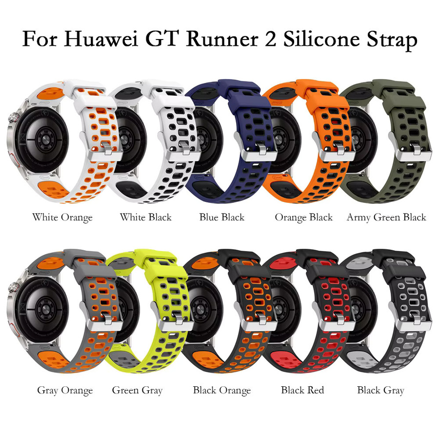 Uhrenarmband Silikon, 22 mm, für Huawei Watch GT - Bild 2