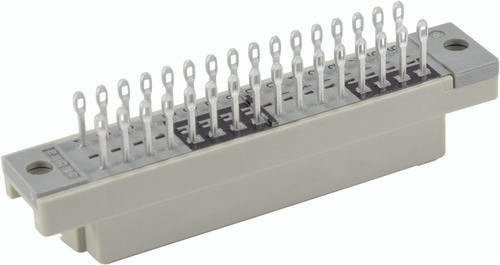 HARTING Federleiste 09232486823 aus Messing in Grau mit 3 Reihen - Bild 1