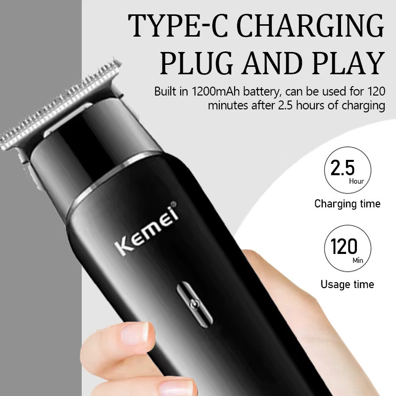 Kemei KM-1113 Haarmaschine, Herren, schwarz - Bild 6
