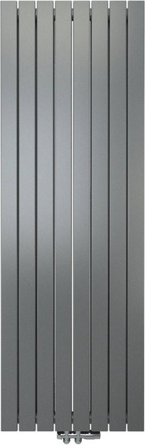 AICA Flachheizkörper Paneelheizkörper Vertikal Anthrazit Doppellagig B: 60 cm, H: 180 cm, 2305W mit Mittelanschluss - Bild 1