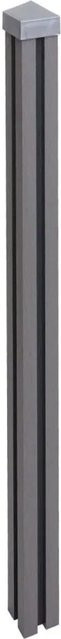 MCW WPC-Pfosten Savoie Sarthe Stecksystem in Grau, Höhe: 240 cm - Bild 2