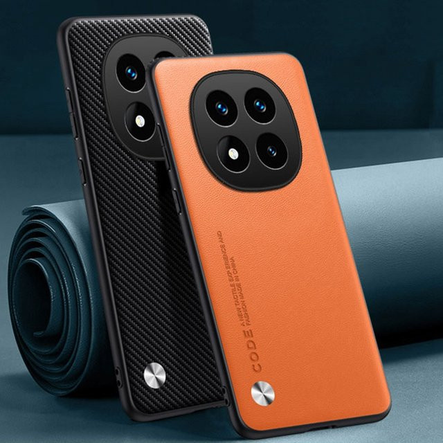 Luxus PU Leder Handyhülle für Xiaomi Redmi Note 14 Pro 5G in Lila - Bild 1