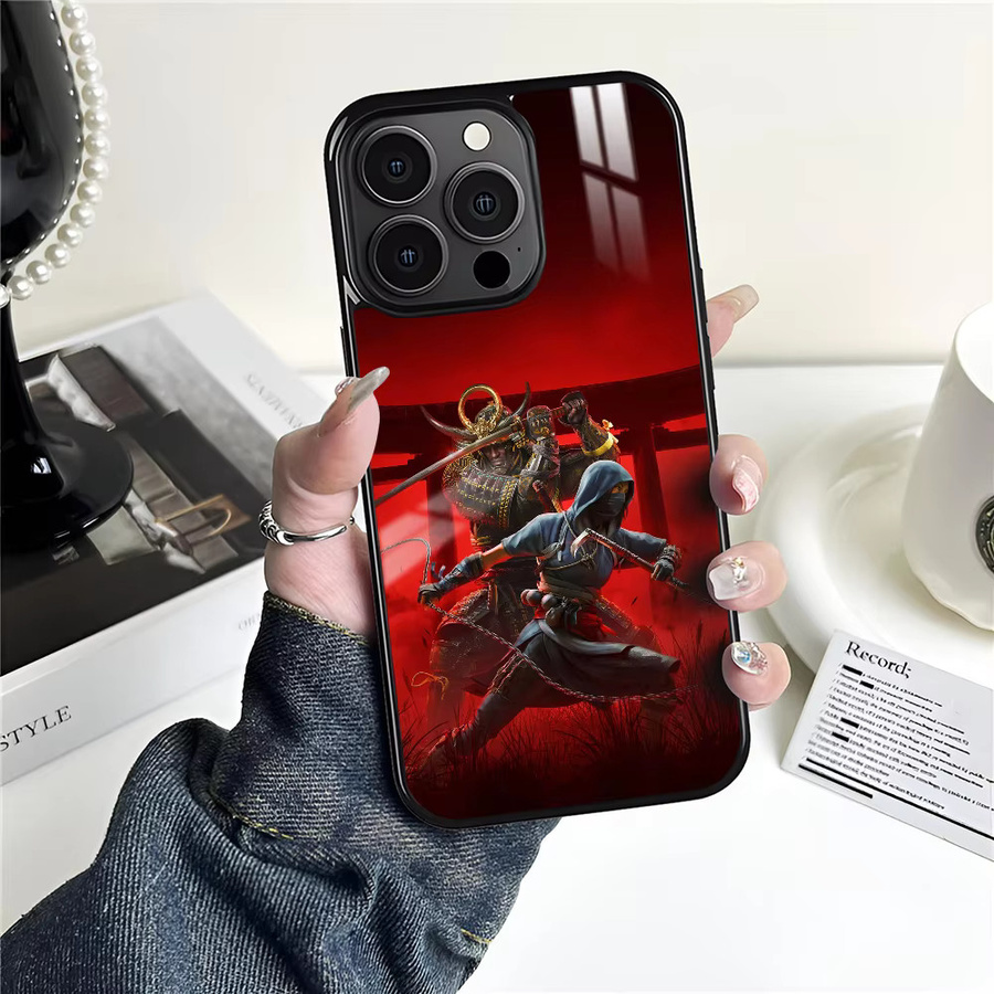 Assassin's Creed Shadows Handyhülle mit MagSafe für iPhone 16 15 14 13 12 11 Pro Max Plus Mini, Multicolor - Bild 5