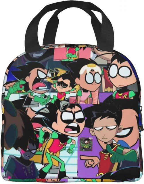 Fancy Style Studio Lunchbox Titans Go Beast Boy Bento-Box mit Isolierung, Mehrfarbig - Bild 1