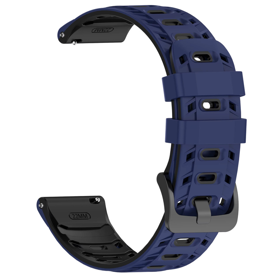 Huawei Uhrenarmband Silikon, 22 mm, Schwarz, Unisex - Bild 4