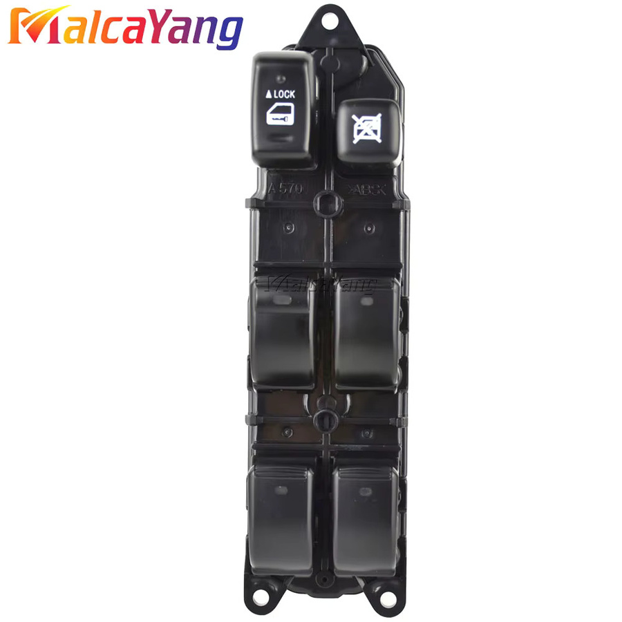 Malcayang Fenster Master Schalter für Toyota Land Cruiser 120 Prado GRJ120 TRJ120 in Schwarz - Bild 3