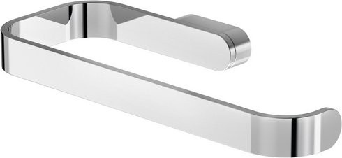 LENZ Handtuchring AURA aus Metall in Chrom, Farbe: Silber, Montageart: Bohren - Bild 1