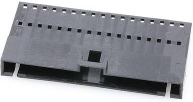 Molex Buchsengehäuse-Kabel Schwarz mit 17 Polen - Bild 1