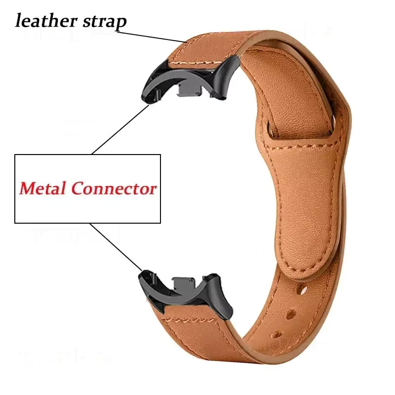 Xiaomi Uhrenarmband Leder, Unisex - Bild 2