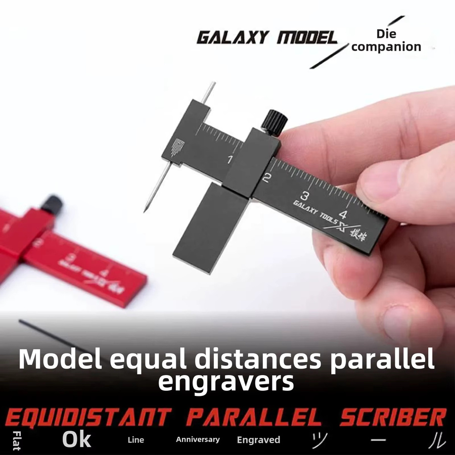 GALAXY Tool Äquidistant Parallel Scriber T14A02/03 Modellbau Werkzeug aus Metall - Bild 2
