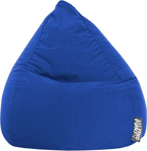 Sitting Point Sitzsack Easy L Dunkelblau mit abnehmbarem Bezug und Füllöffnung - Bild 1