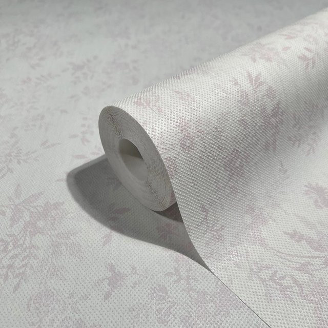 Marburg Vliestapete Grafisch Romantisch Weiß-Rosa mit geometrischem Muster und FSC-Zertifizierung - Bild 1