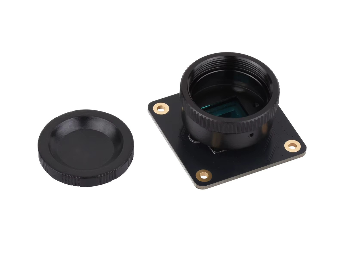Waveshare IMX296 Global Shutter Kameramodul (A) für Raspberry Pi, 1,6 MP Sensor, Schwarz - Bild 3
