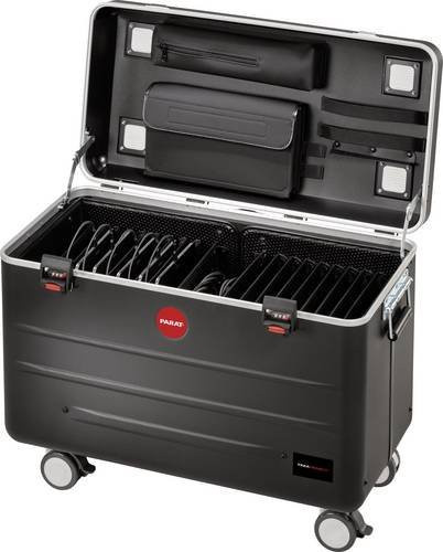 Parat PARAPROJECT Case TC20 Mobiles Lade- und Managementsystem mit USB-A und USB-Typ C in Schwarz - Bild 1