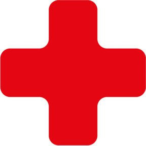 Eichner Stellplatzmarker Beacon aus PVC in Rot - Bild 1