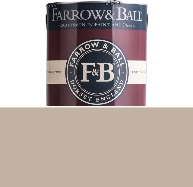 Farrow & Ball Exterior Eggshell Wandfarbe Jitney 293 Beige 0,75 l - Bild 1