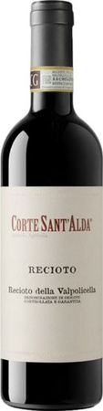 Corte Sant'Alda Recioto della Valpolicella, Rotwein, Corvina, 2019, Italien, süß, 15,0 %, 0,5 l