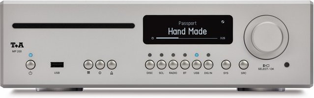 T+A MP 200 (V1.0) Netzwerkspieler mit Bluetooth in Silber - Bild 1