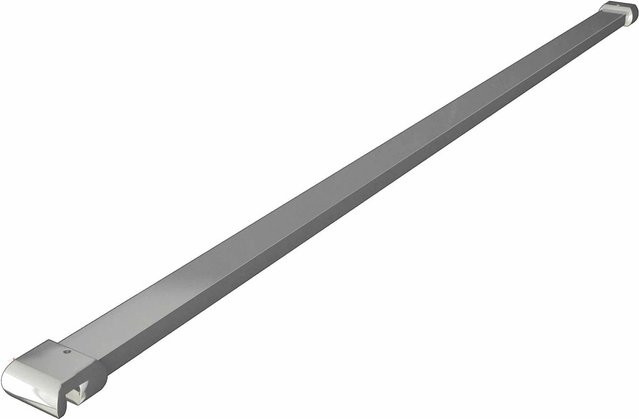 AICA Stabilisator für Duschkabine und Walk In Glaswand, Chrom Glänzend, Breite: 140 cm, für 6-8 mm Glasstärke - Bild 1