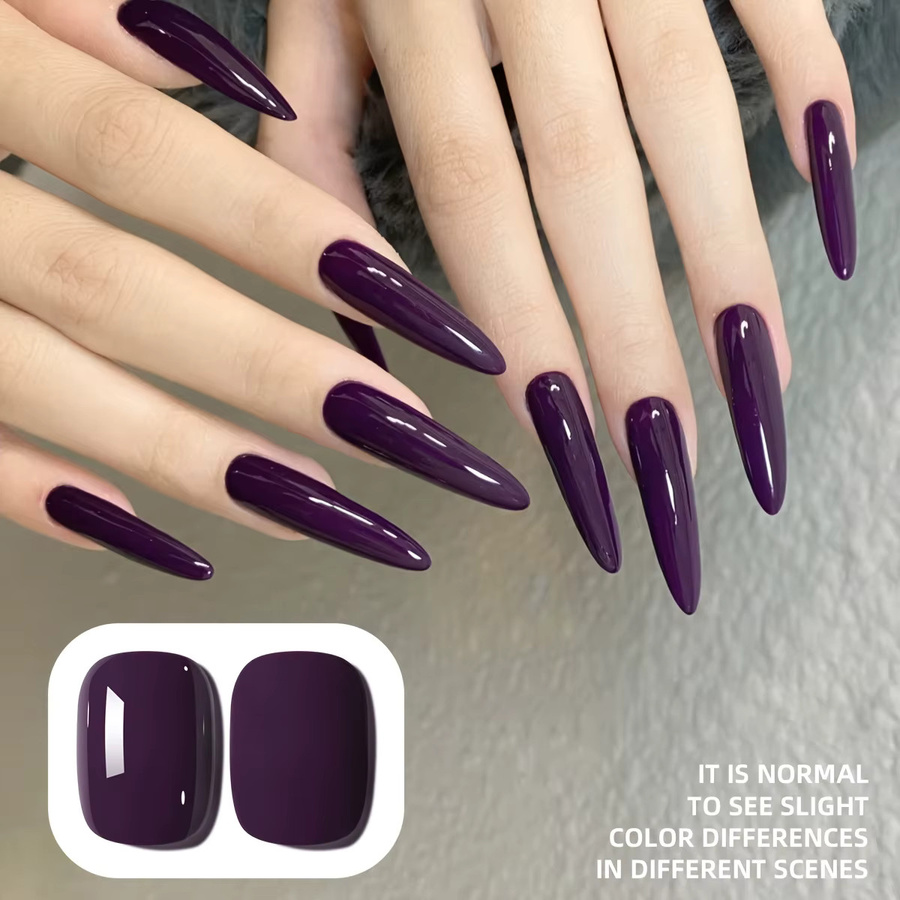 XIANZHIHE Gel-Nagellack, Lila, Glänzend - Bild 3
