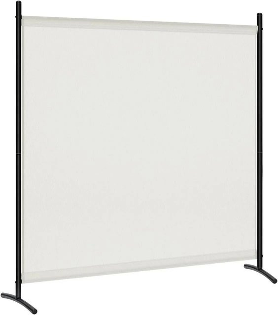 WOLTU Paravent Raumteiler als freistehender Sichtschutz in Creme, B/H: 180 x 177,5 cm - Bild 1