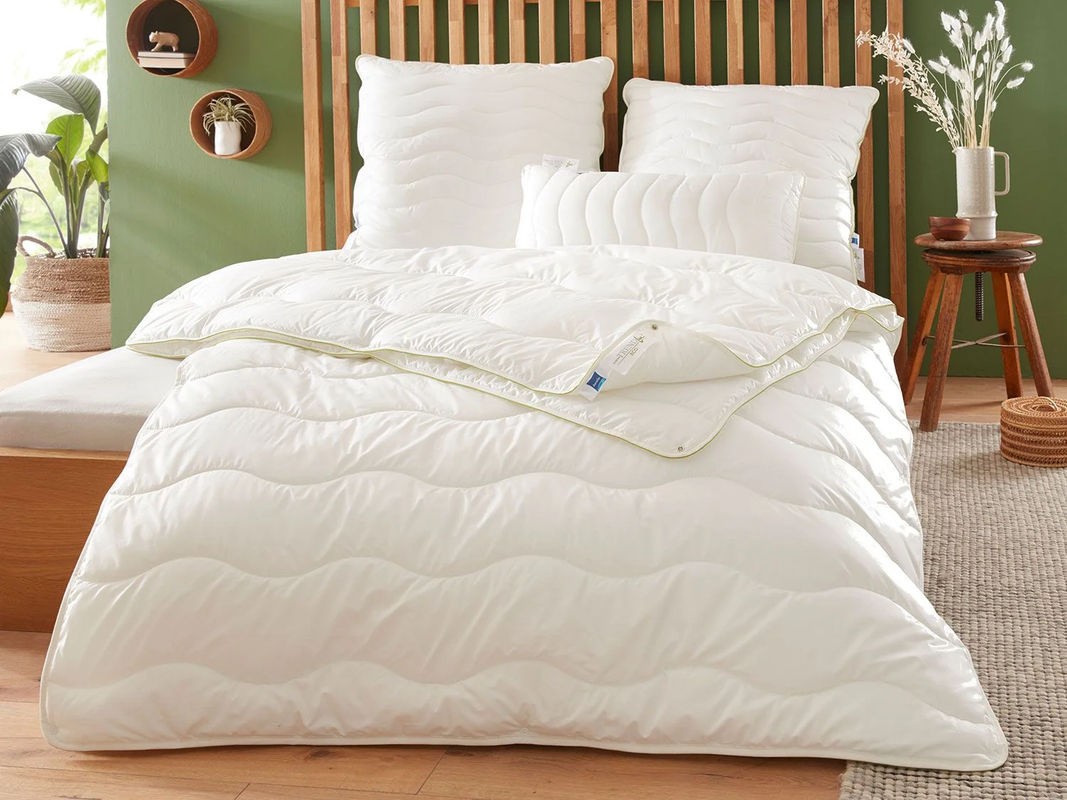 BADENIA TRENDLINE Eco Aerelle Steppbett 4-Jahreszeiten Blue B/B: 135 x 200 cm - Bild 2