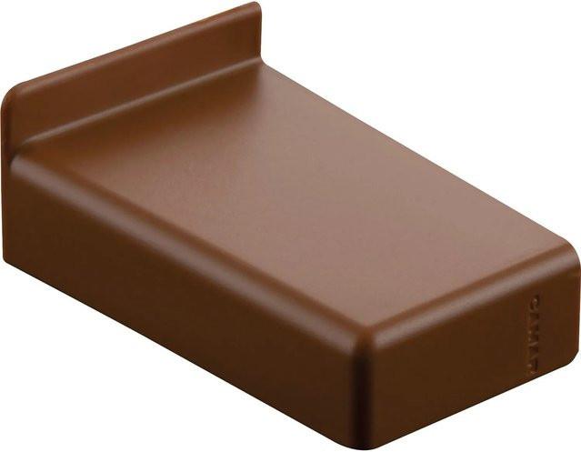 Camar Abdeckkappe 806 Rechts aus Kunststoff in Braun, 10 Stück, B/T/H: 4,3 x 2,6 x 6,7 cm - Bild 1