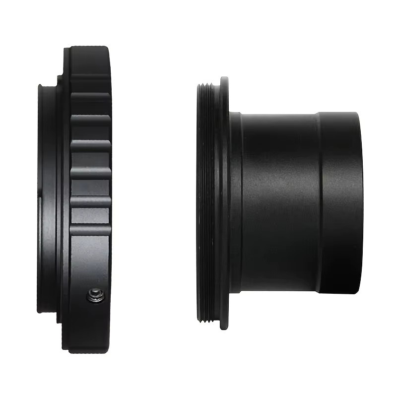 Astromania T2-M42-Adapterkit in Schwarz für Nikon, Canon, Sony, Pentax und Olympus DSLR inklusive 1,25-Zoll-T-Adapter für Astroteleskope - Bild 6