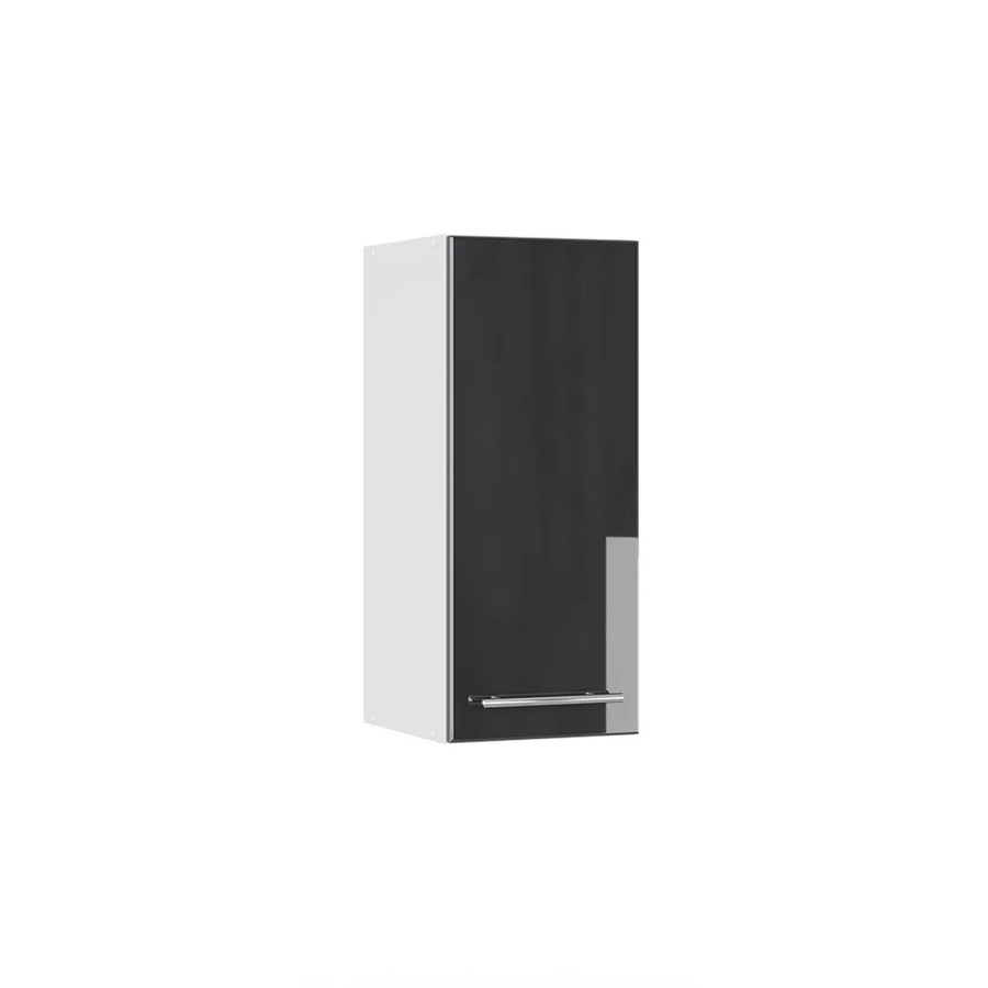Vicco Hängeschrank Fame-Line Küchenschrank Anthrazit und Weiß Hochglanz mit Softclose-Scharnieren B: 30 cm - Bild 3