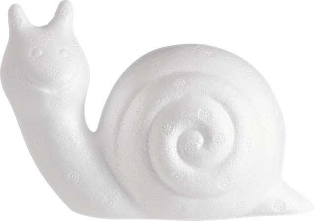 VBS Styroporform Schnecke in Weiß - Bild 1