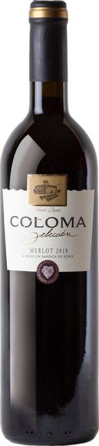Coloma Merlot Selección Rotwein, 2023, Ribera del Guadiana, trocken, 0,75 l - Bild 1