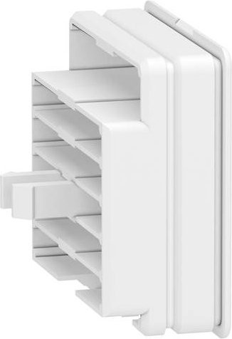 Schneider Electric KBB40AF KBB Endabdeckung für Kleinverteiler, 10 Stück, Weiß - Bild 1