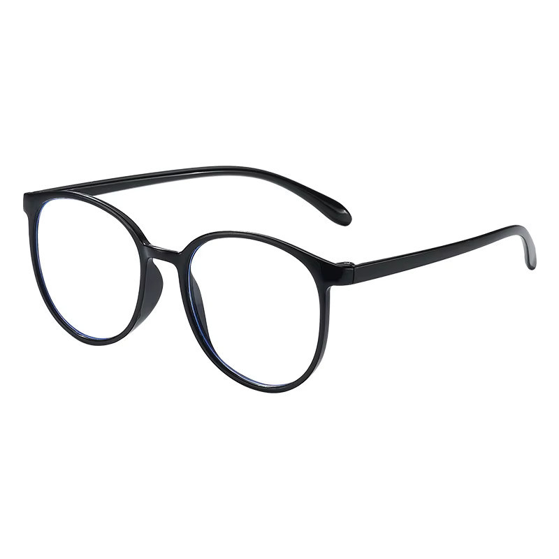 Lesebrille für Frauen, Rund, Vollrand, Kunststoff, Schwarz, Blaulichtfilter - Bild 6
