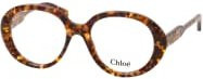 Chloé CH 0221O Korrektionsbrille, Rund, Vollrand, Braun, Damen - Bild 1