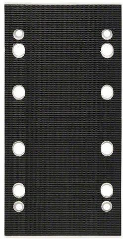 Bosch Schleifplatte mit Kletthaftung für Orbital-Schleifer, Farbe: Schwarz, B: 185 mm, H: 93 mm - Bild 1