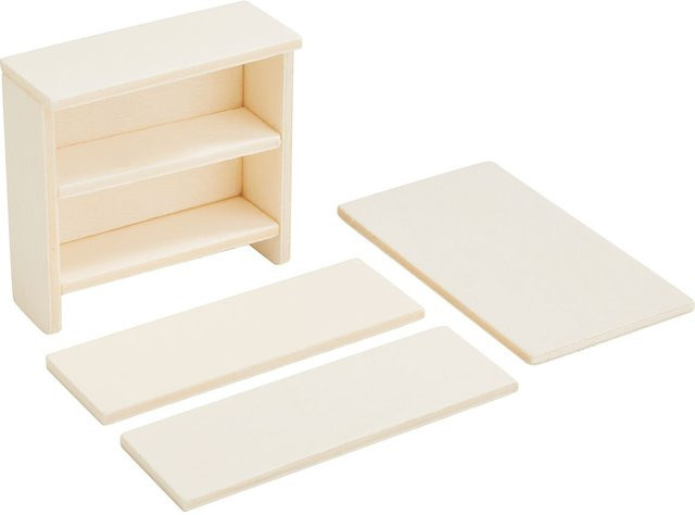 stafil Miniatur-Set Büro Sperrholz Beige - Bild 1