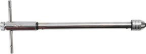 BGS Werkzeughalter mit Gleitgriff für Gewindebohrer M5 - M12 in Silber, Länge: 320 mm - Bild 1