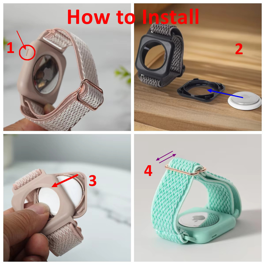 fiterme Uhrenarmband, geflochten, elastisch, Textil/NATO, Kinder - Bild 4
