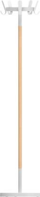 Garderobenständer Functionals STICKS G in skandinavischem Design mit 10 Haken, Eiche natur und weiß, B/T/H: 35 x 35 x 167 cm - Bild 1