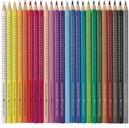 Faber-Castell Colour GRIP Buntstifte im Metalletui, 24 Stück, Mehrfarbig - Bild 1