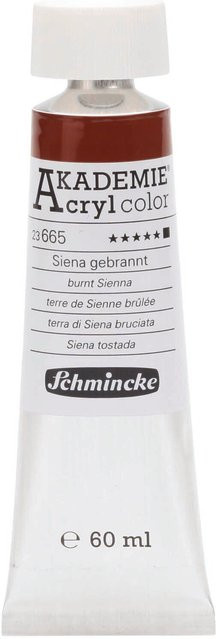 Schmincke Akademie Acrylcolor Siena Gebrannt 60 ml - Bild 1